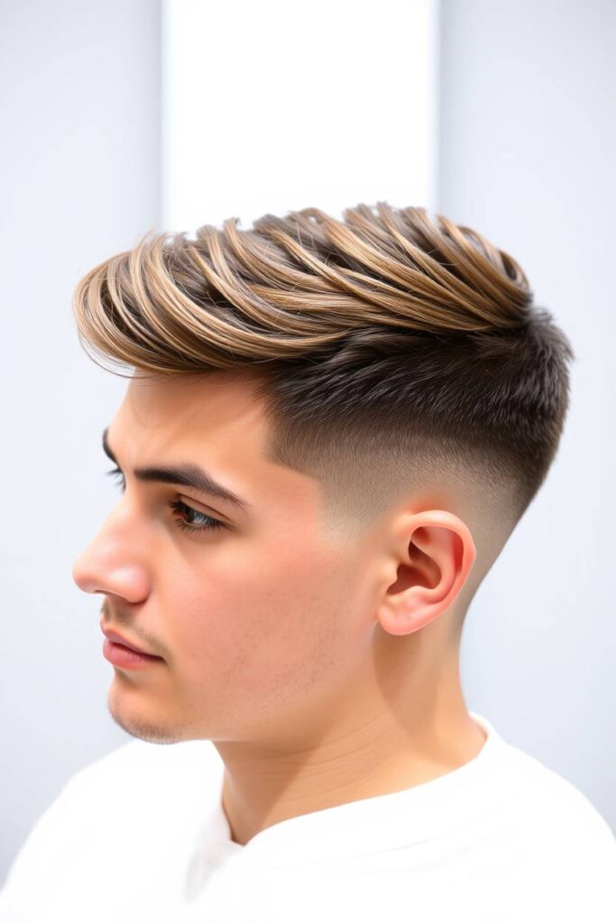 Ash Brown Fade