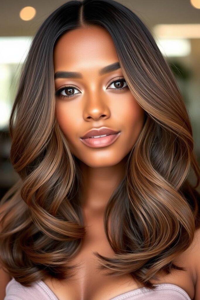 Ash Brown Ombre