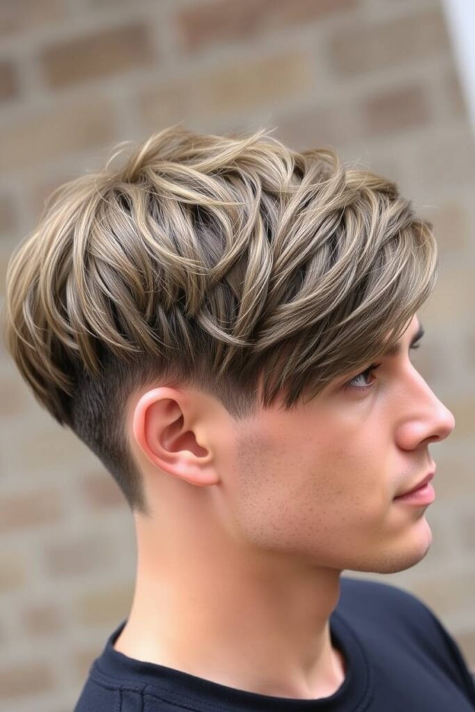 Ash Brown Textured Crop