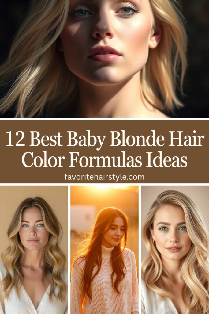 Baby Blonde Hair Color Formulas Ideas