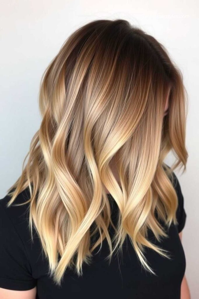 Balayage for a Soft Finish