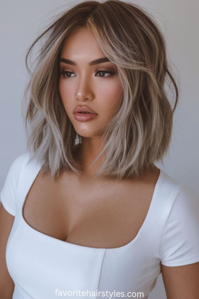 Balayage on Dark Blonde Base