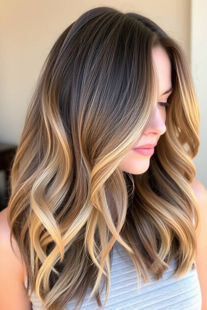 Beachy Layers with Light Ash Brown