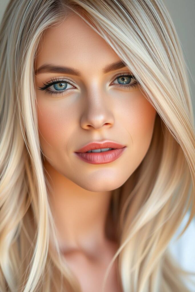 Beige Blonde Babylights