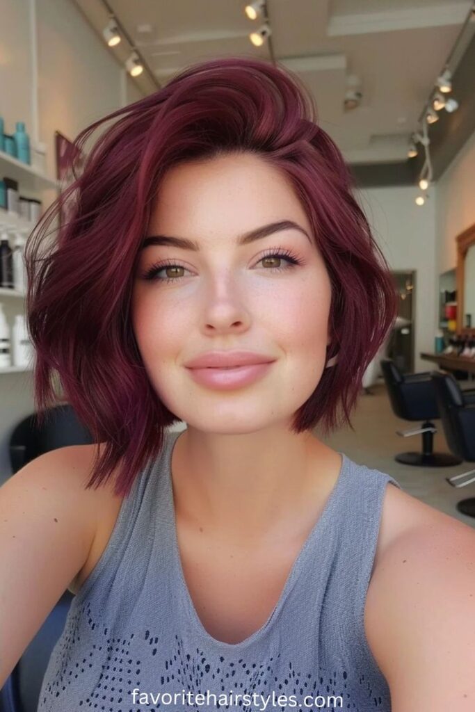 Black Cherry Buzz Cut