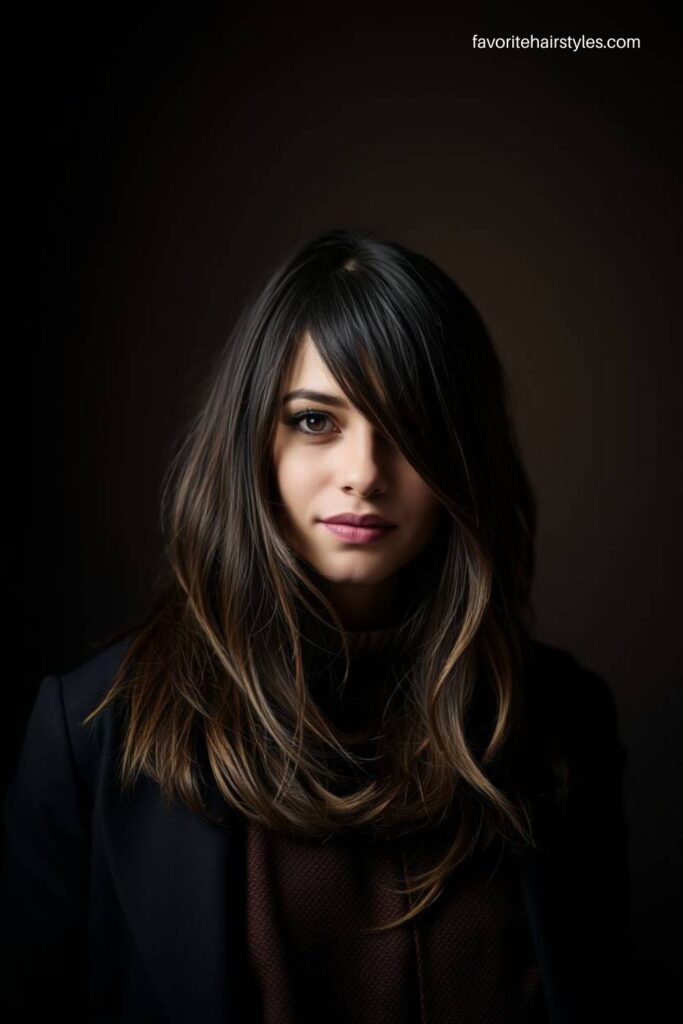 Bold Ash Brown Balayage