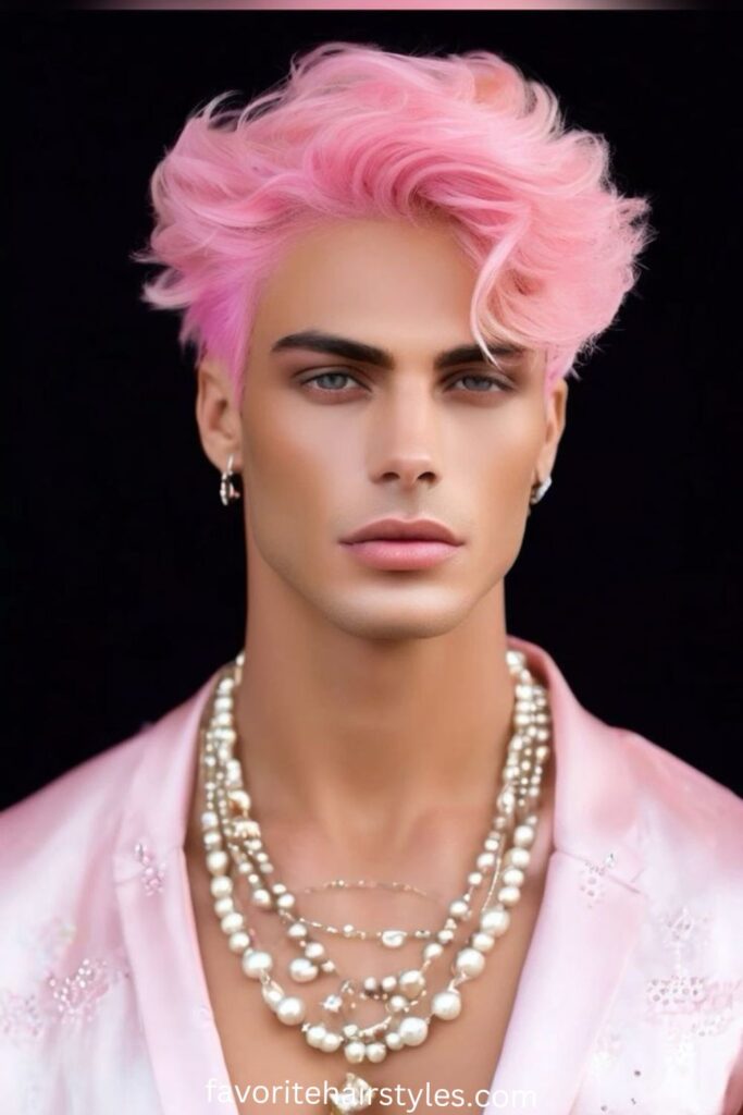 Bubblegum Pink Wolf Cut with Volume Boost