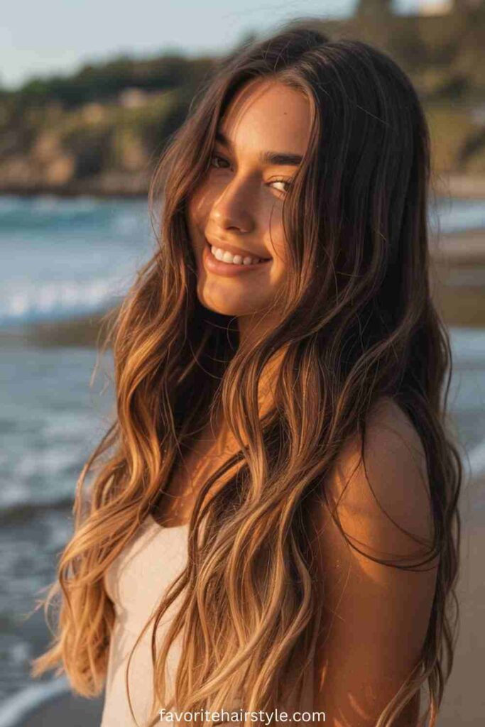 Caramel Balayage for Soft Summer Vibes