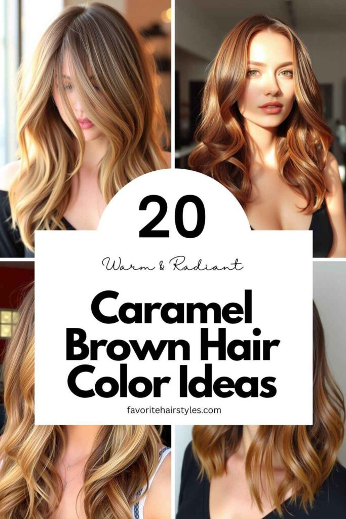Caramel Brown Hair Color