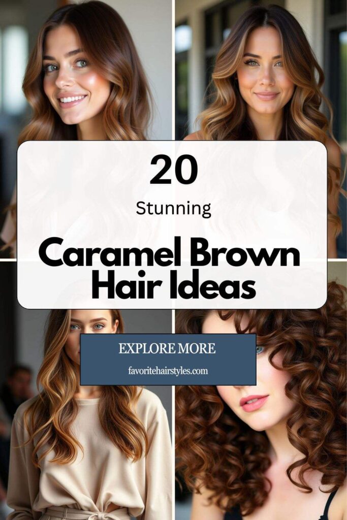 Caramel Brown Hair Ideas