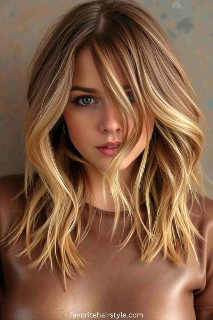 Chunky Lowlights for an Edgy Look