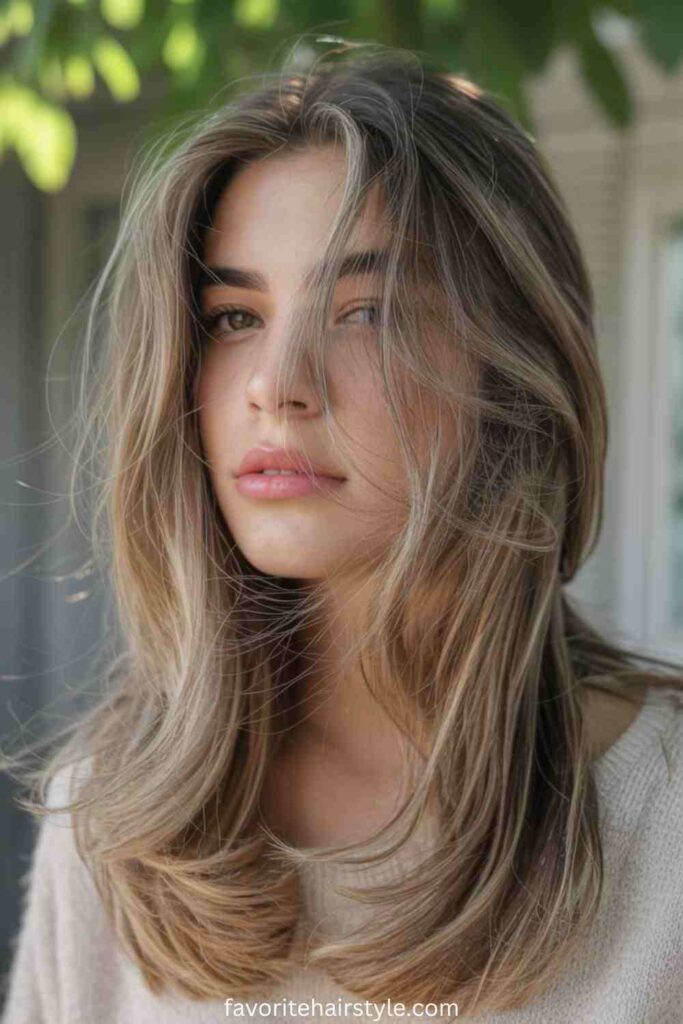 Classic Layered Dirty Blonde Hair