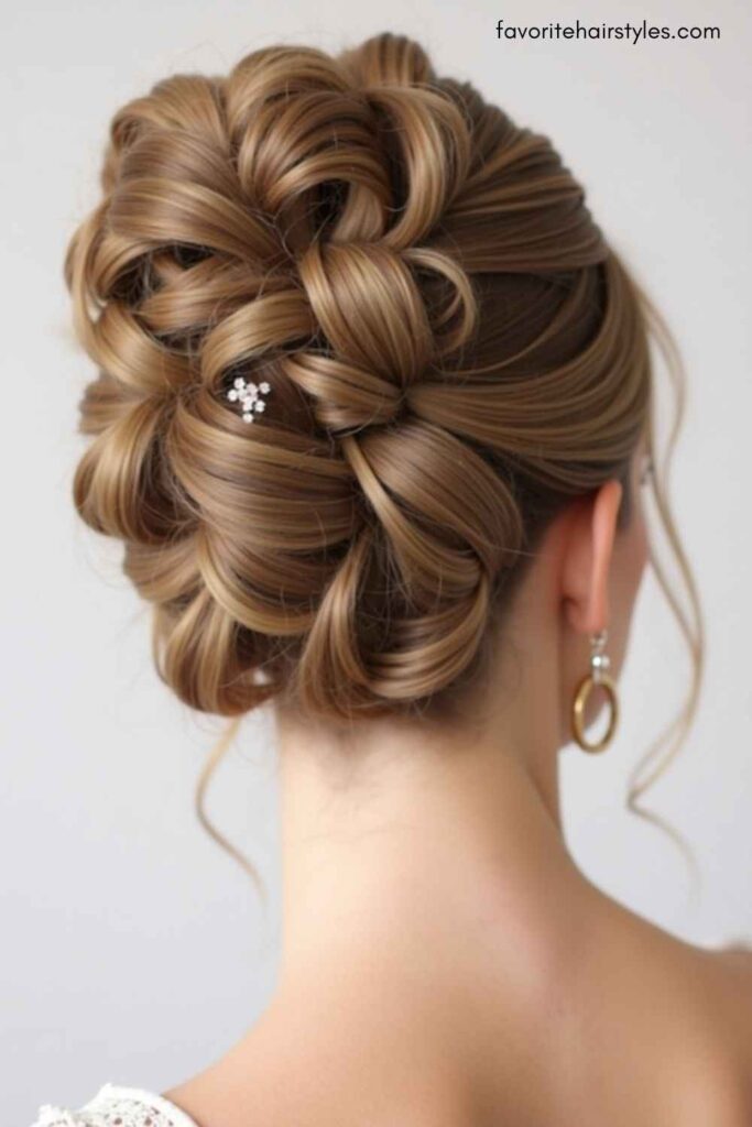 Classic Updo with Extra Volume
