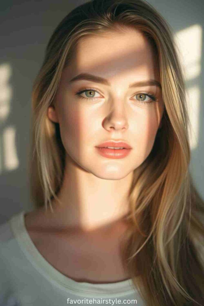 Cool-Toned Baby Blonde with Face-Framing Pieces