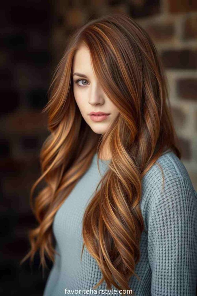 Copper Balayage