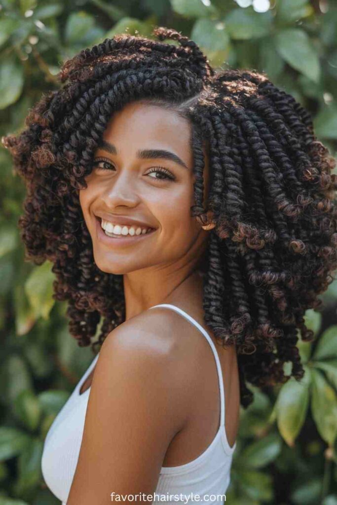 Curly Afro