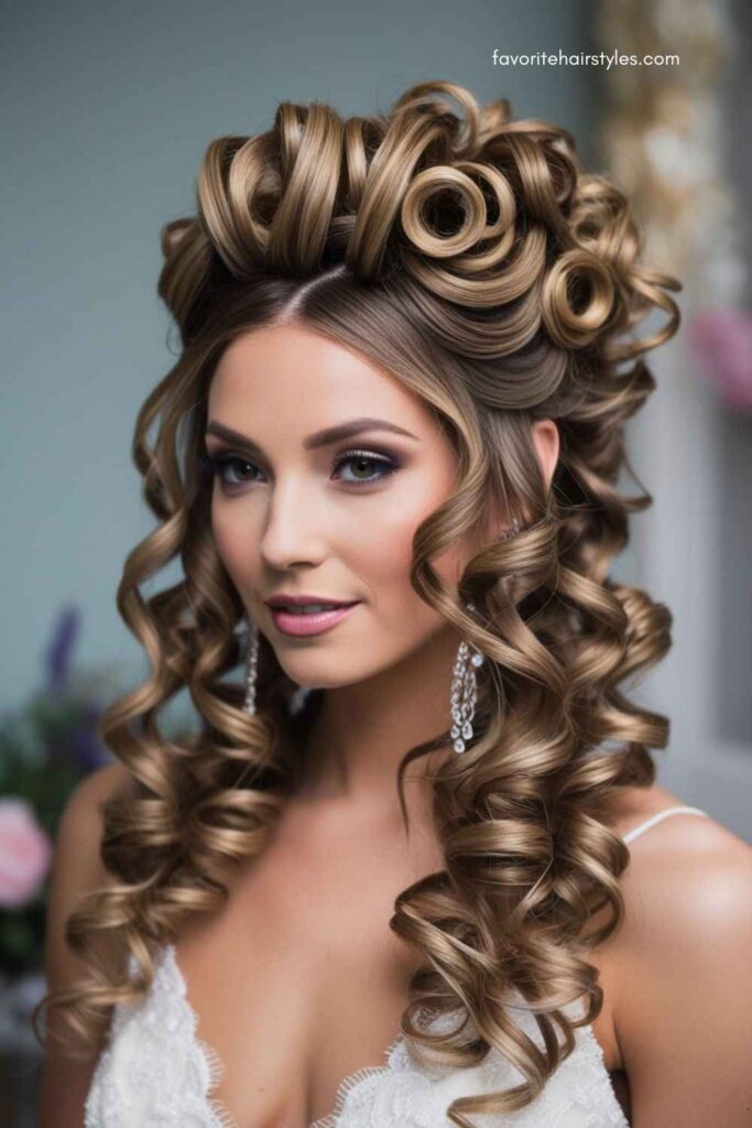 Curly Updo