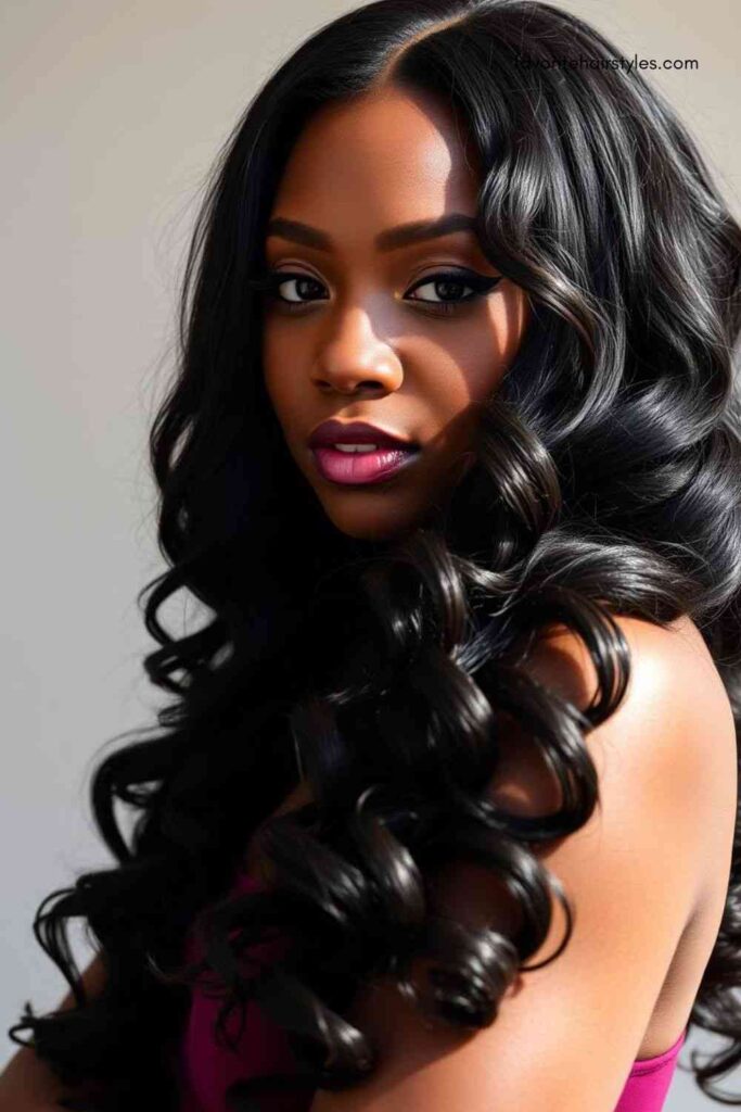 Curly or Wavy Extensions