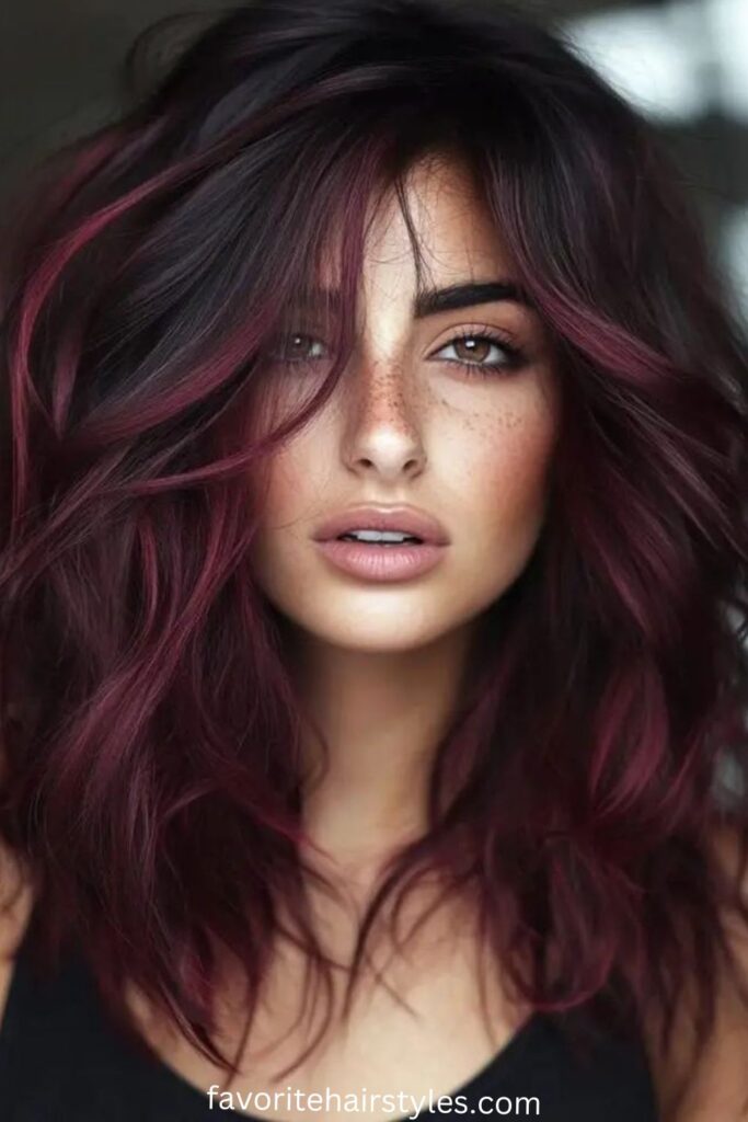 Dark Cherry with Subtle Lowlights