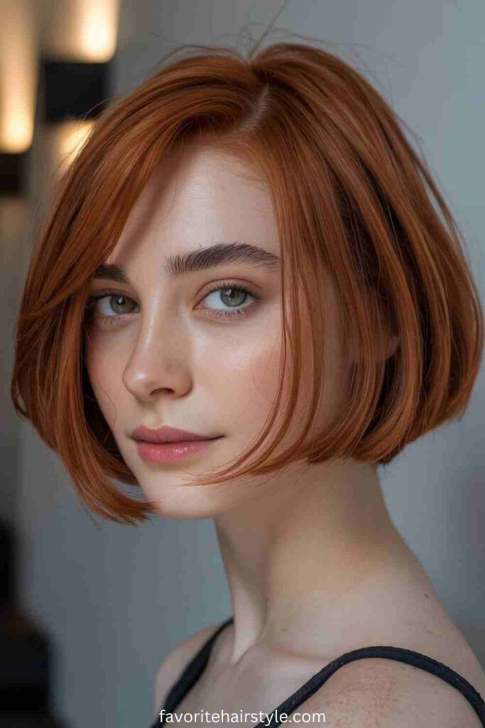 Dark Mahogany with Face-Framing Layers