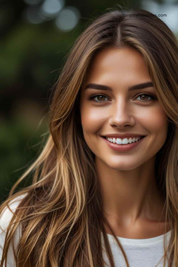 Darker Root Light Brown