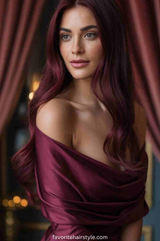 Deep Burgundy