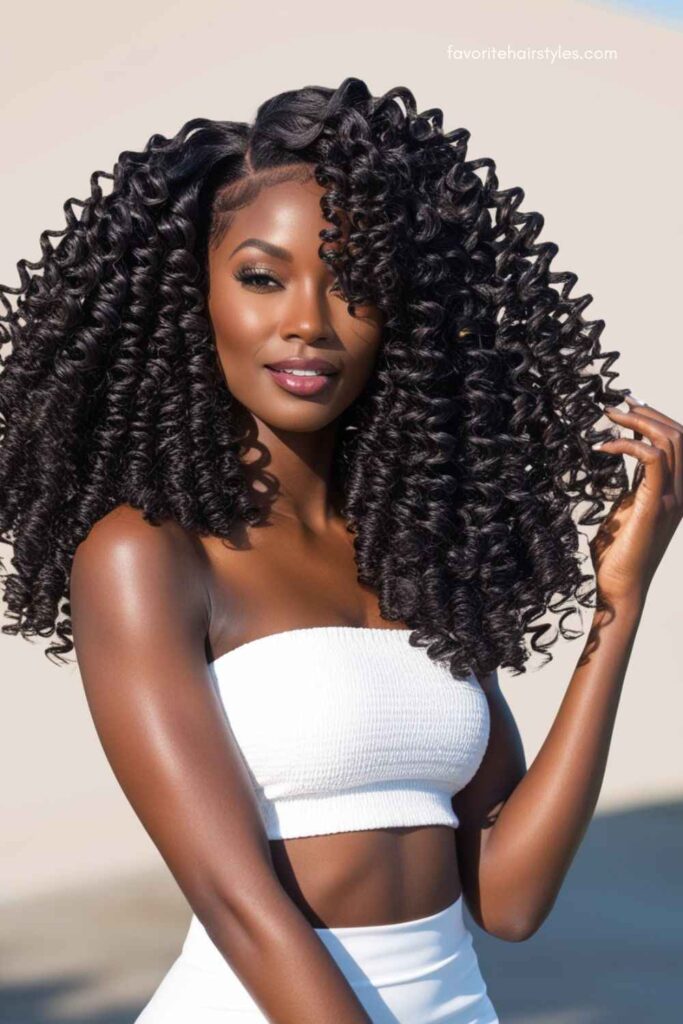 Defined Tight Curls