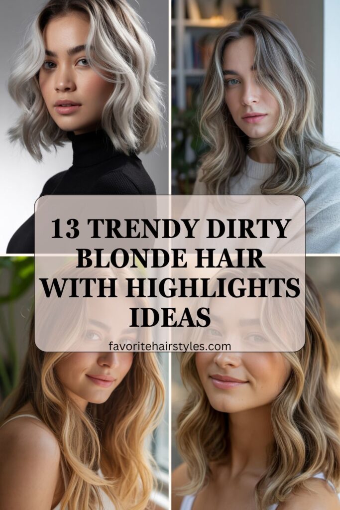 Dirty Blonde Hair With Highlights Ideas