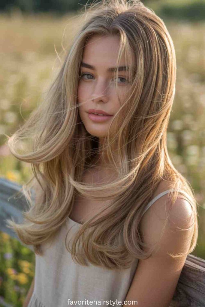 Dirty Blonde with Platinum Ends