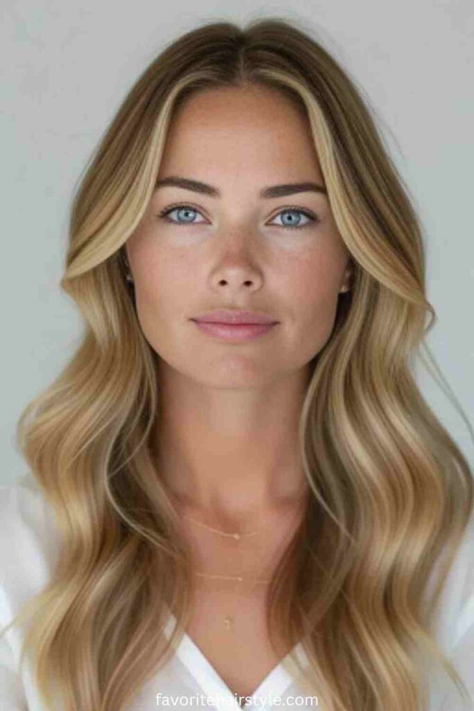 Face-Framing Baby Blonde Highlights