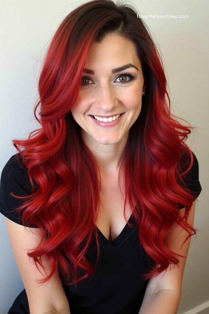 Fiery Ombre