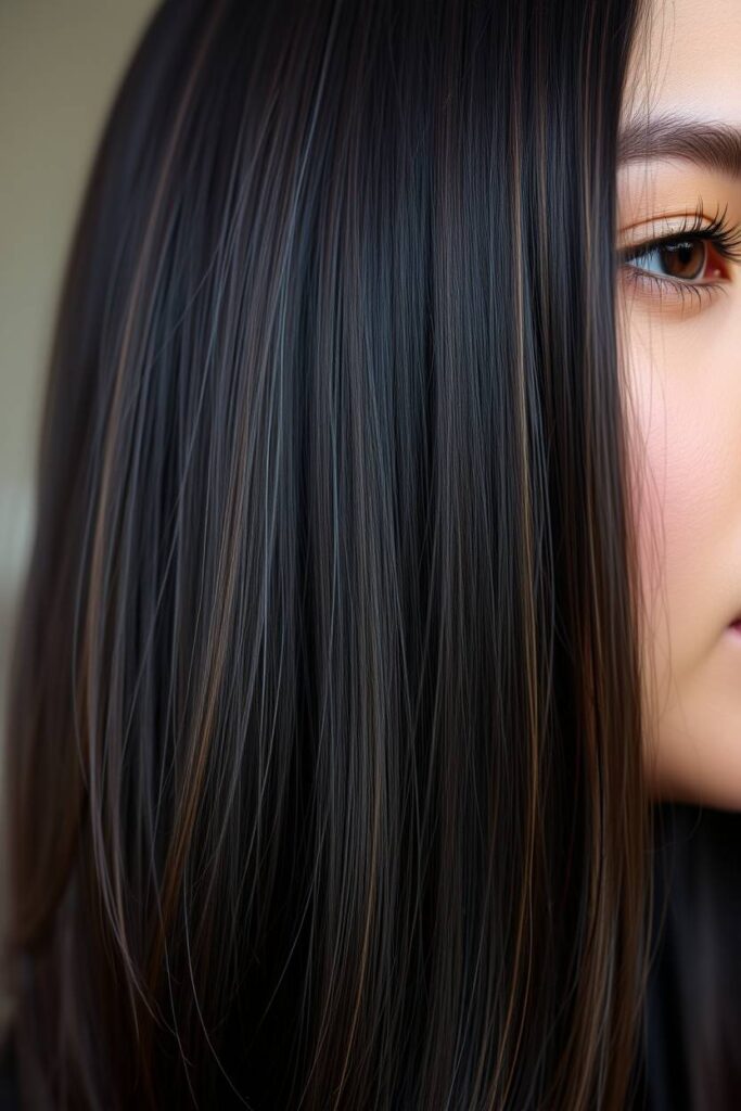 Fine Ash Brown Highlights
