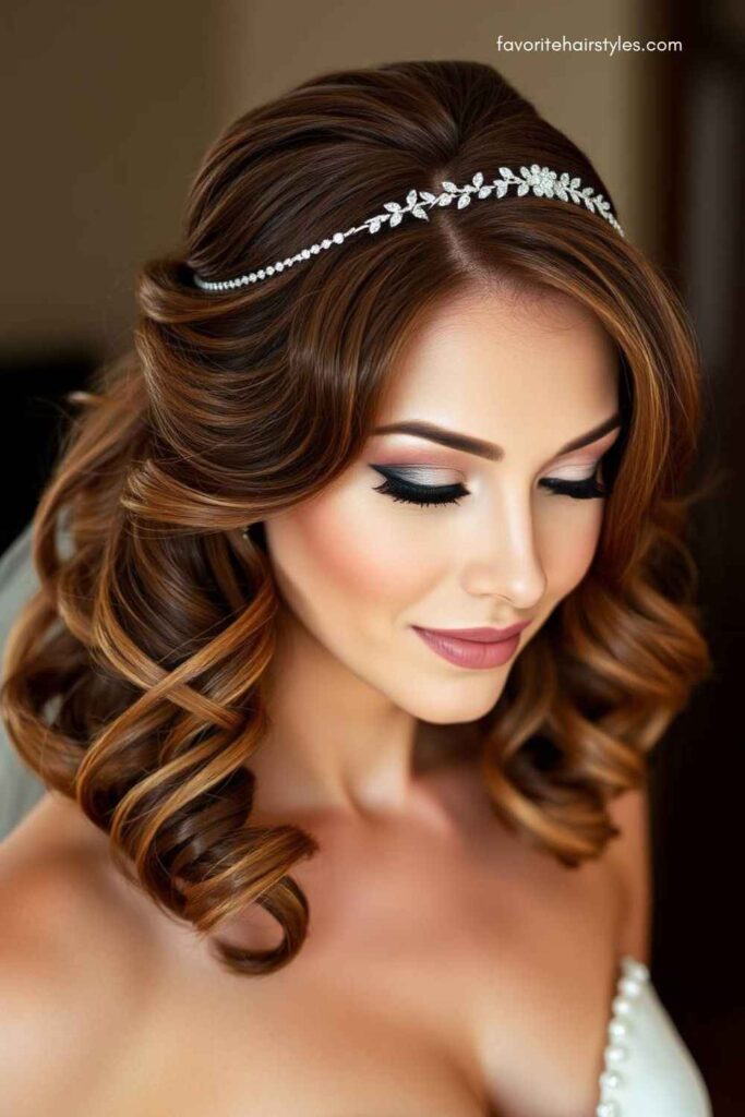 Glamorous Hollywood Curls