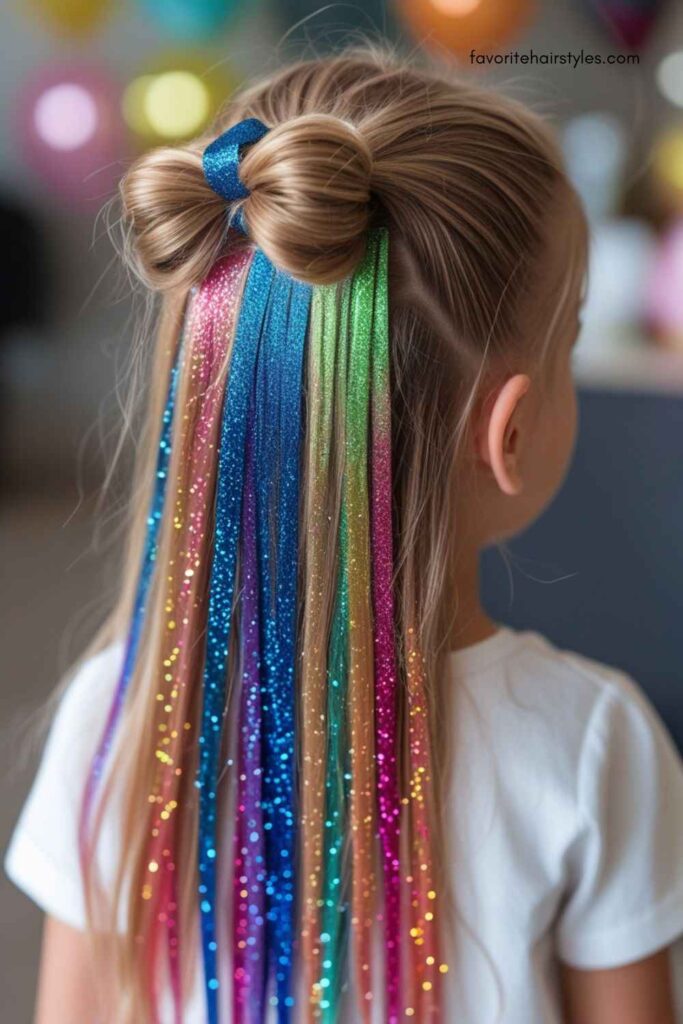Glitter Hair Extensions