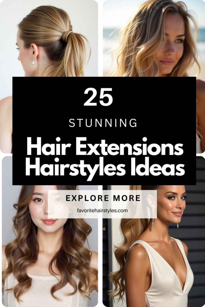 Hair Extensions Hairstyles Ideas