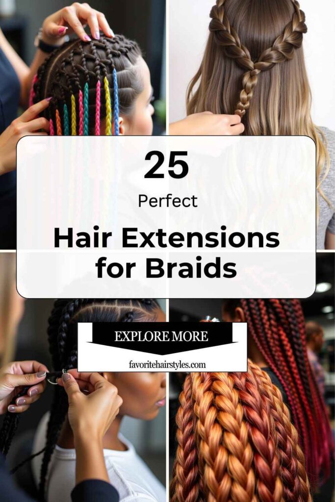 Hair Extensions for Braids