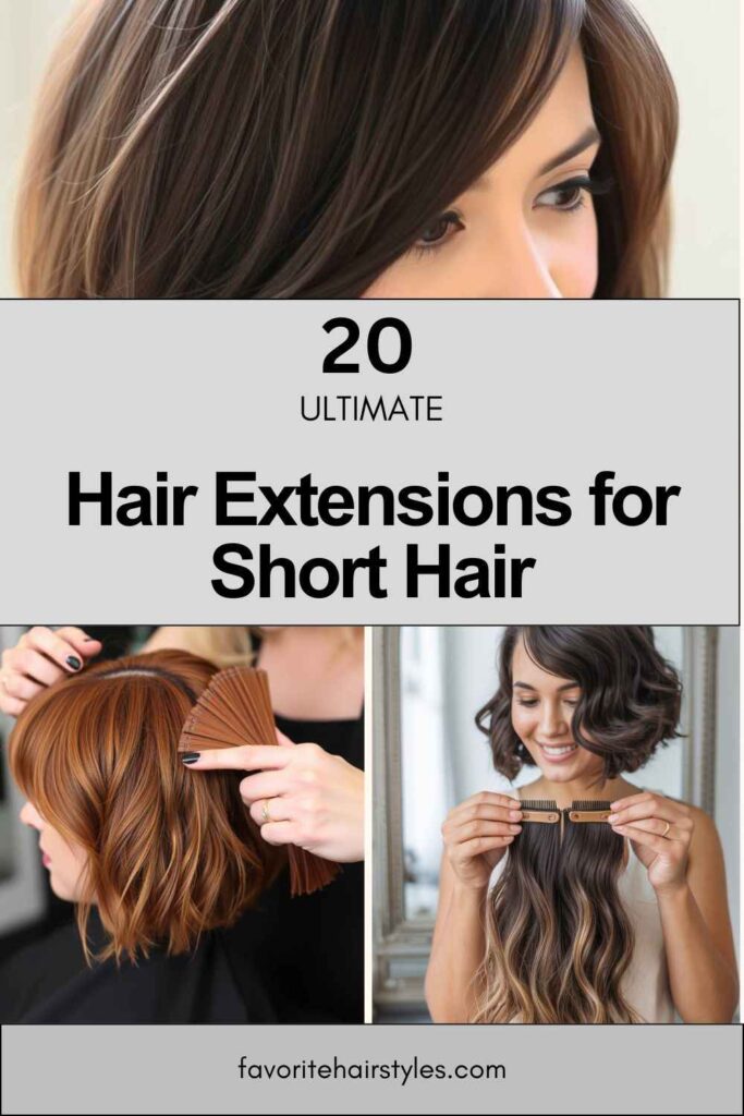 Hair Extensions for Short Hair