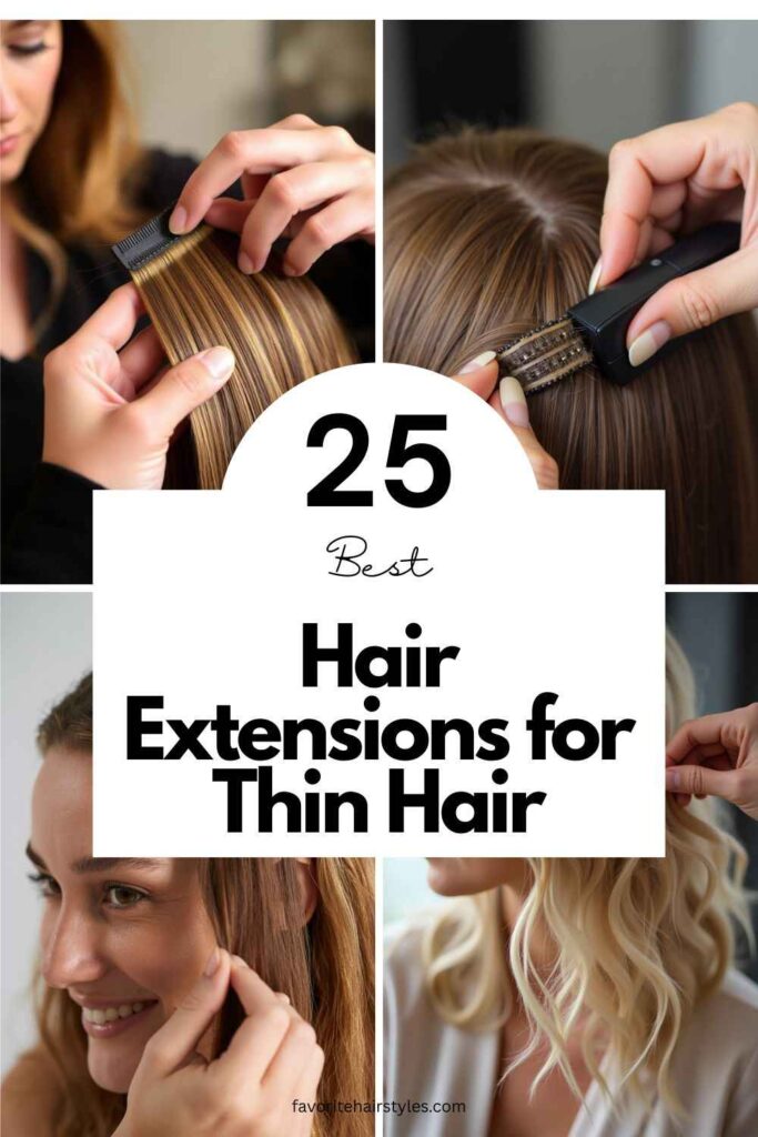 Hair Extensions for Thin Hair