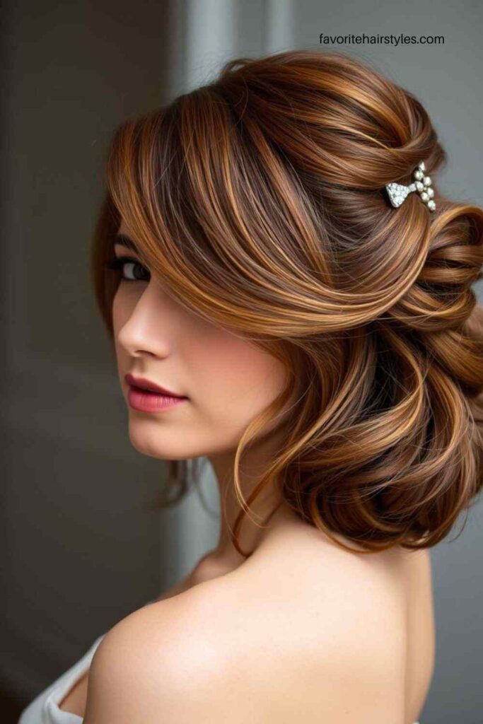 Half-Up Half-Down Style