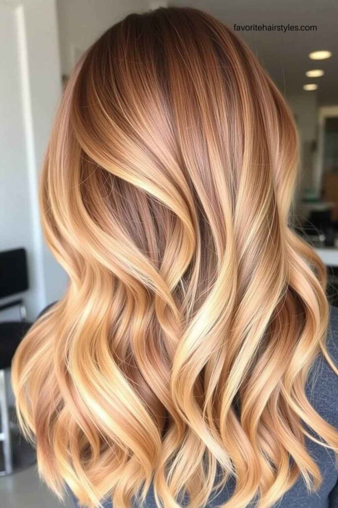 Honey Caramel Ombre