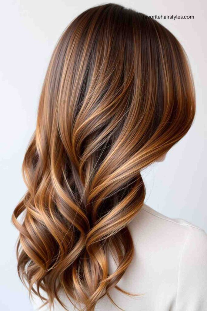 Honey Caramel Waves