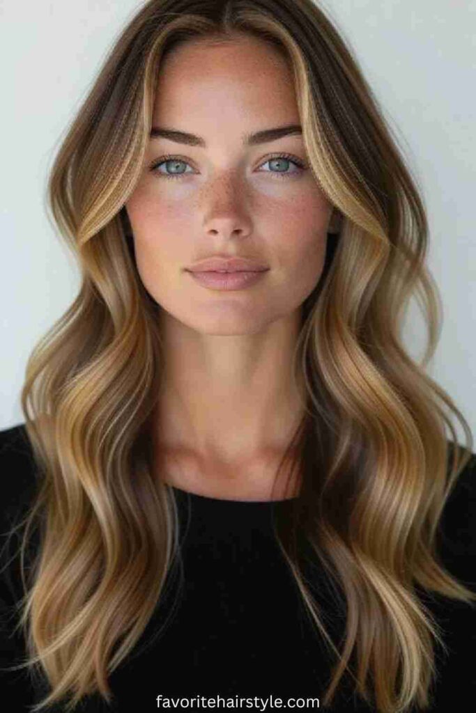 Layered Cut with Face-Framing Highlights