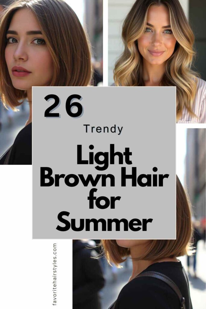 Light Brown Hair for Summer