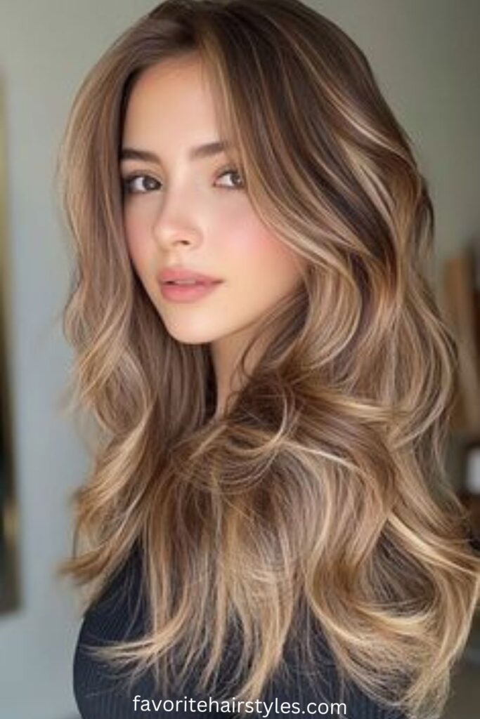 Light Brown with Peachy Undertones