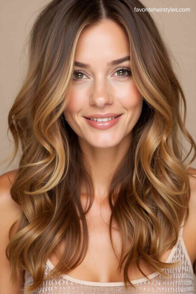 Light Caramel Gloss for Shine