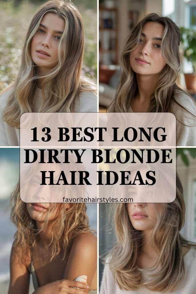 Long Dirty Blonde Hair Ideas