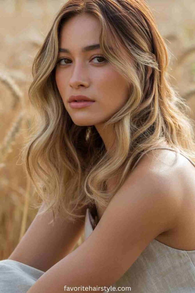 Long Layered Dirty Blonde Hair