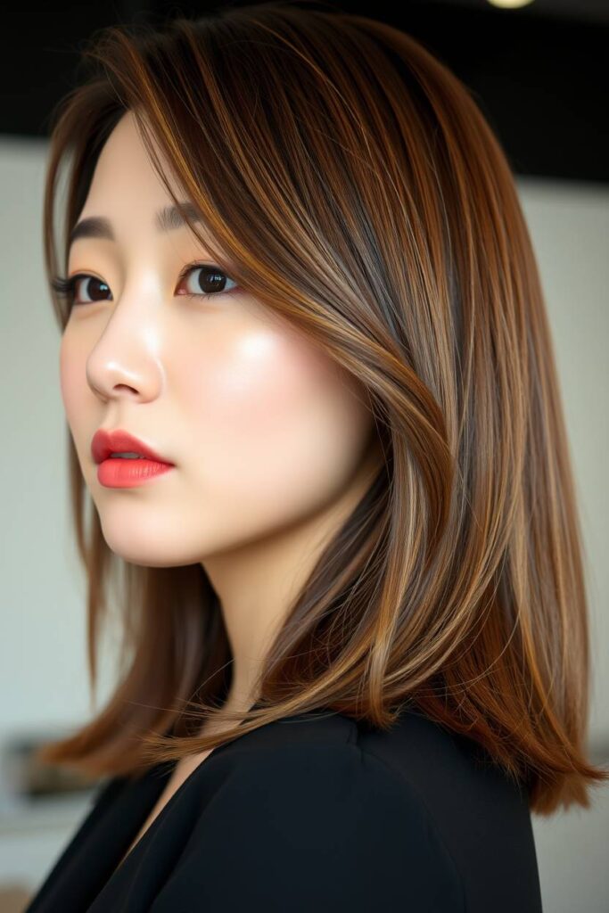 Medium Ash Brown with Highlights