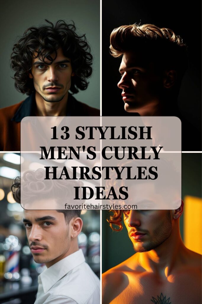 Men's Curly Hairstyles Ideas