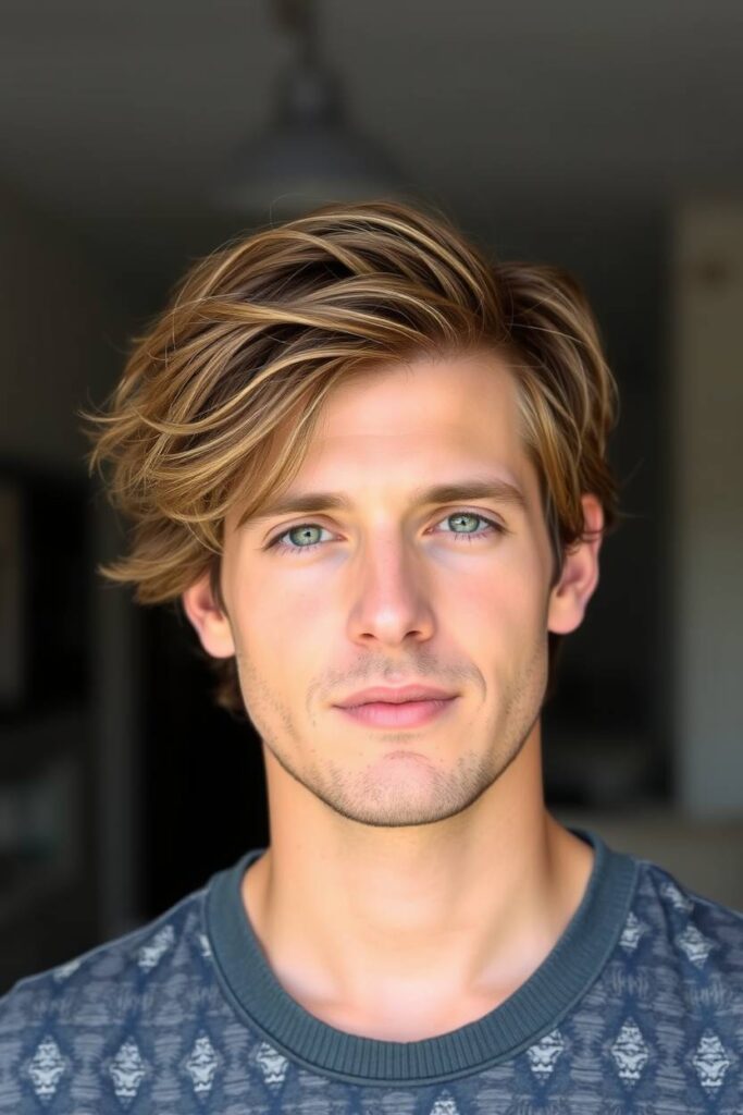 Messy Ash Brown Waves